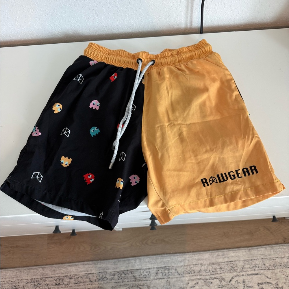 Raw gear swim trunks